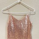 NBD  x REVOLVE Tessellate Mini Dress Rose Gold Sequin Size XS Photo 4