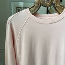 Sweaty Betty  Organic Cotton After Class Longline Sweatshirt Soft Pink $78 XL Photo 1