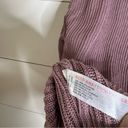 Free People  Beach Henley Picnic Sweater Set In Mauve Photo 4