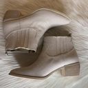 Band of Gypsies  Borderline Linen Canvas ECRU Boots Photo 8