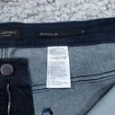 Banana Republic  Premium Denim High Rise Flare Jeans Blue Dark Wash Plus Size 35 Photo 6