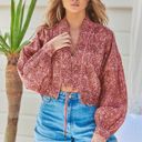 Free People Rosalina Floral Jacket Photo 0