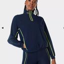 Sweaty Betty  Zero Gravity Run Zip Up Long Sleeve Top size S Photo 0