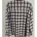 Treasure & Bond Plaid Flannel Button Down Shirt--Blu/Rd Rayon/Acr L/S 3XL Women’s Photo 6