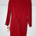 Frederick's of Hollywood NWT DEADSTOCK VINTAGE  SEXY RED BUSINESS DRESS Photo 4