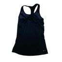 Nike  Dri Fit Racerback Built In Bra Athletic Tank Top Size XS Black Photo 2