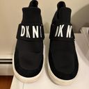 DKNY  Women's High-top Sneakers Slip-on Shoes with Hidden Wedges Size 8.5 Photo 2