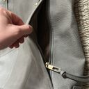 Relic leather patch grey shoulder bag Photo 2