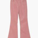 AG Adriano Goldschmied NWT  Quinne High Waist Flare Leg Jeans In FRESH ROSE Photo 4