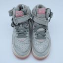 Nike  Air Force 1 Mid Gry Pink Sneakers 2004 Terror Squad Women's Size 7.5 Photo 5