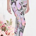 DKNY ABSTRACT PRINTED SPORT LEGGINGS NWT~ Sz L Photo 2