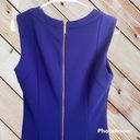 Calvin Klein EUC!  Sheath Dress in Sapphire Blue Size 6 Photo 3