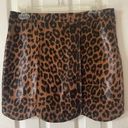 Main Strip  faux leopard skirt, Size M, $18, B53 Photo 0