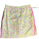 Lilly Pulitzer Eagle Skort “Palm Green Speck Print” size 6 white label Photo 3