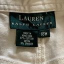 Ralph Lauren  Short Ivory Denim Cotton Casual Jean Skirt ~ Women's Plus Size 18W Photo 3