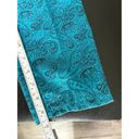 Vintage Blue Chic Sport  Paisley Print Pleated Front Pants Women's Size 9 NWT Photo 8