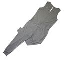n:philanthropy NWT  Flower Jumpsuit in Heather Gray V-neck Jogger M $178 Photo 5