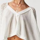 Free People Castaway Top, Size Small, New without Tag, one major callout Photo 2