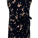 A pea in the pod Taylor for  navy and pink maternity side tie dress. Size M. Photo 5