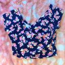 Nollie Floral Crop Top Multi Size M Photo 0