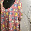 LuLaRoe  high low tunic top size XL Photo 4