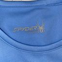 Spyder scoopneck Longsleeve dri fit activewear top blue sz XL women Photo 8