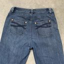 St. John Sport High Rise Medium Wash Bootcut Jeans, Size 10 Photo 8