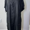 W By Worth WORTH Dark Slate Gray Silk Dress  Photo 0