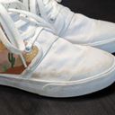 Daisy BANGS Desert  Embroidered High Top Sneakers White Womens 5.5 Shoes Lace Up Photo 6