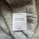 A loves A Cashmere Wool Sweater Forever Ever Gray Womens L Embroidered Photo 5