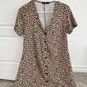 Boohoo Cheetah Print Mini Dress Photo 1