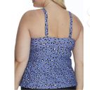 Raisin's  Curve Caliente Zanzibar Tankini Swim Top Plus Size 24W NWT Photo 1