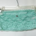 Victoria's Secret VS PINK Turquoise Sequin Lace Bandeau Photo 2