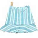 Patagonia  Alpine Valley skirt NWT size large striped ruffle bottom elastic waist Photo 1