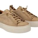 Paul Green  Leather Faye Lace Up Platform Sneakers. Photo 0