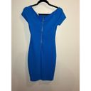 Bisou Bisou  Blue Pencil Bodycon Dress Size 4 Photo 54
