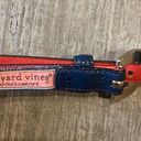 Vineyard Vines  Navy Blue Skinny Leather Belt  💙❤️ Photo 2