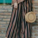 Cynthia Rowley Striped Gaucho Pants size 2 NEW Photo 1