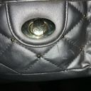 Bueno  Silver Quilted Crossbody Purse FLAW DONATING SOON Photo 3