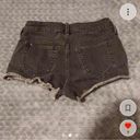 Hot Topic Low rise Black Denim Shorts Photo 1