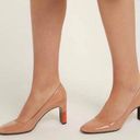 Bottega Veneta  Peach Pink Ombre Gradient Patent Leather Closed Toe Low Pumps Photo 0