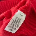 BP  Shimmering RED Turtleneck Sweater Dress Long Sleeve Knit NWT XS Photo 5