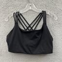 Athleta  Hyper Focused Sports Bra Black Athletic Activewear Gym Women's Large Photo 0