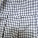 Forever 21  Gingham Schoolgirl Pleated Plaid Mini Skirt Black Ivory Women’s S Photo 5