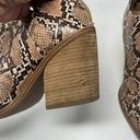 Steve Madden  Alyse Snakeskin Ankle Boots 10 Photo 7