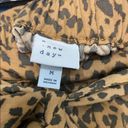 Target  A New Day Leopard Cheetah Animal Print Tie High Waisted Shorts  M medium Photo 11