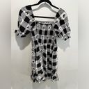 Disney The Nightmare Before Christmas Face Portraits Gingham Smocked Dress Photo 1