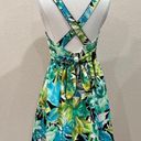 City Triangles  Tropical Floral Empire Waist Mini Dress NWT Size 9 Photo 4