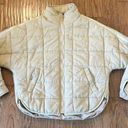 KYL tan quilted oversized puffer jacket small Photo 1