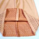 Cynthia Steffe Orange Flower Skirt Soft  Cutout Farm Countrycore Cottagecore Photo 2